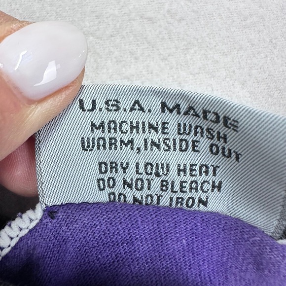 VTG MSR Motocross Racing Shirt Mens Medium Purple 90s World Tour L/S Rare USA - Picture 6 of 9